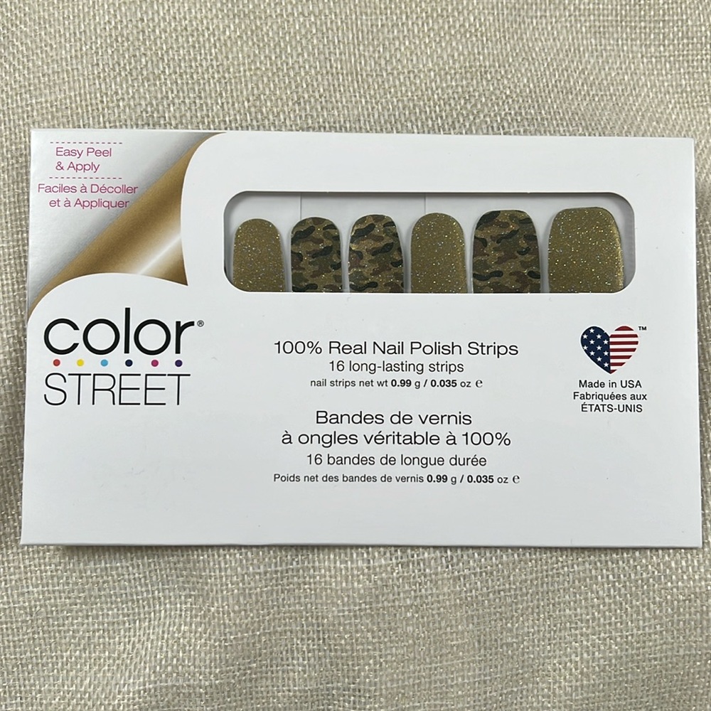 Color Street: Brand New Never Opened- Glam-ouflage